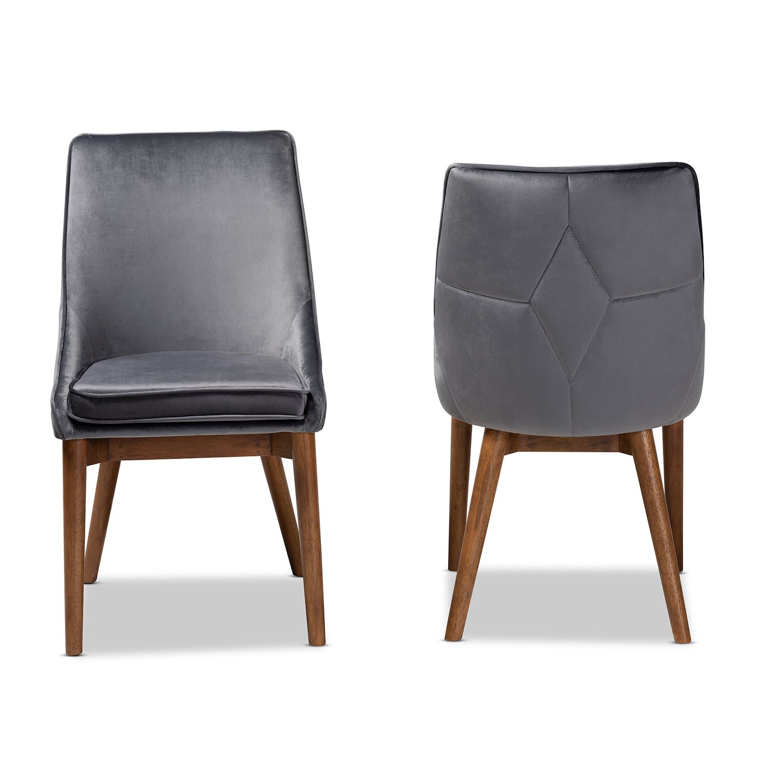 Baxton Studio Gilmore Dining Chair 2-piece Set