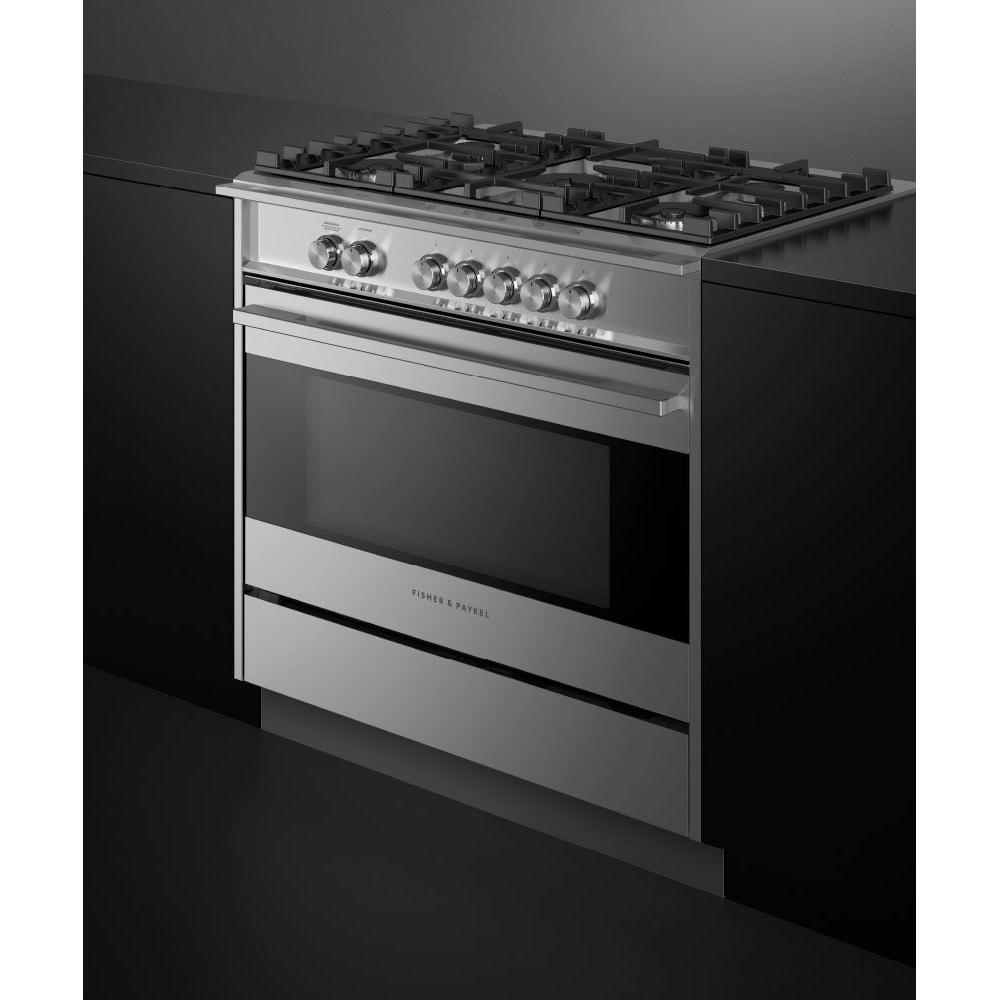 Fisher & Paykel 36-inch Freestanding Gas Range with AeroTech? Technology OR36SDG4X1