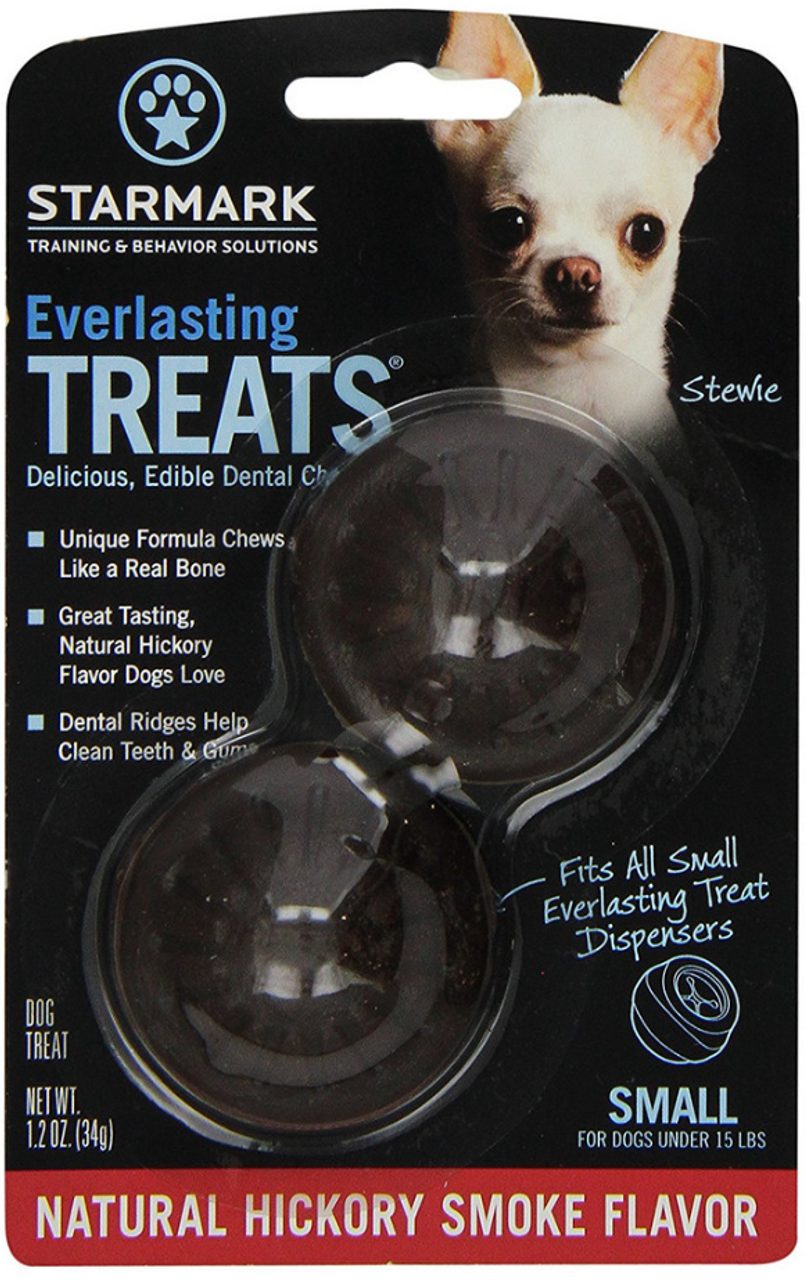 Starmark Everlasting Treats BBQ Flavor Dog Chews， Small