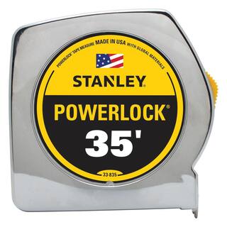 Stanley 35 ft. PowerLock Tape Measure 33-835T