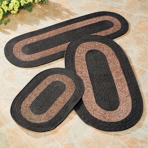 Collections Etc Outdoor Braided Rug