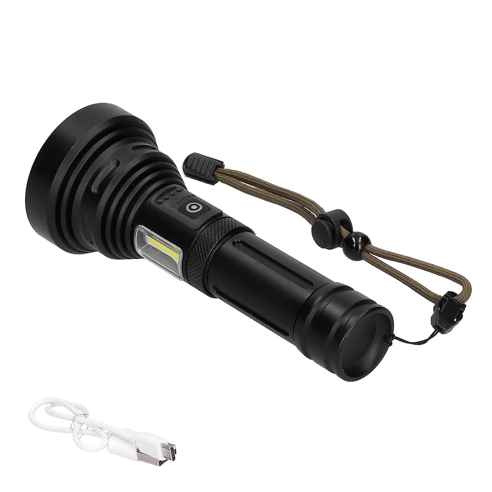 Multifunction Flashlight Usb Charging 1500 Meters Longrange Led Special Flashlight For Hunting Fishing Expedition