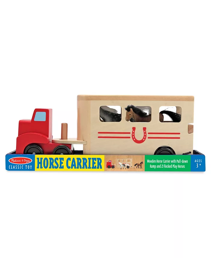 Melissa and Doug Melissa and Doug Kids Toy  Horse Carrier