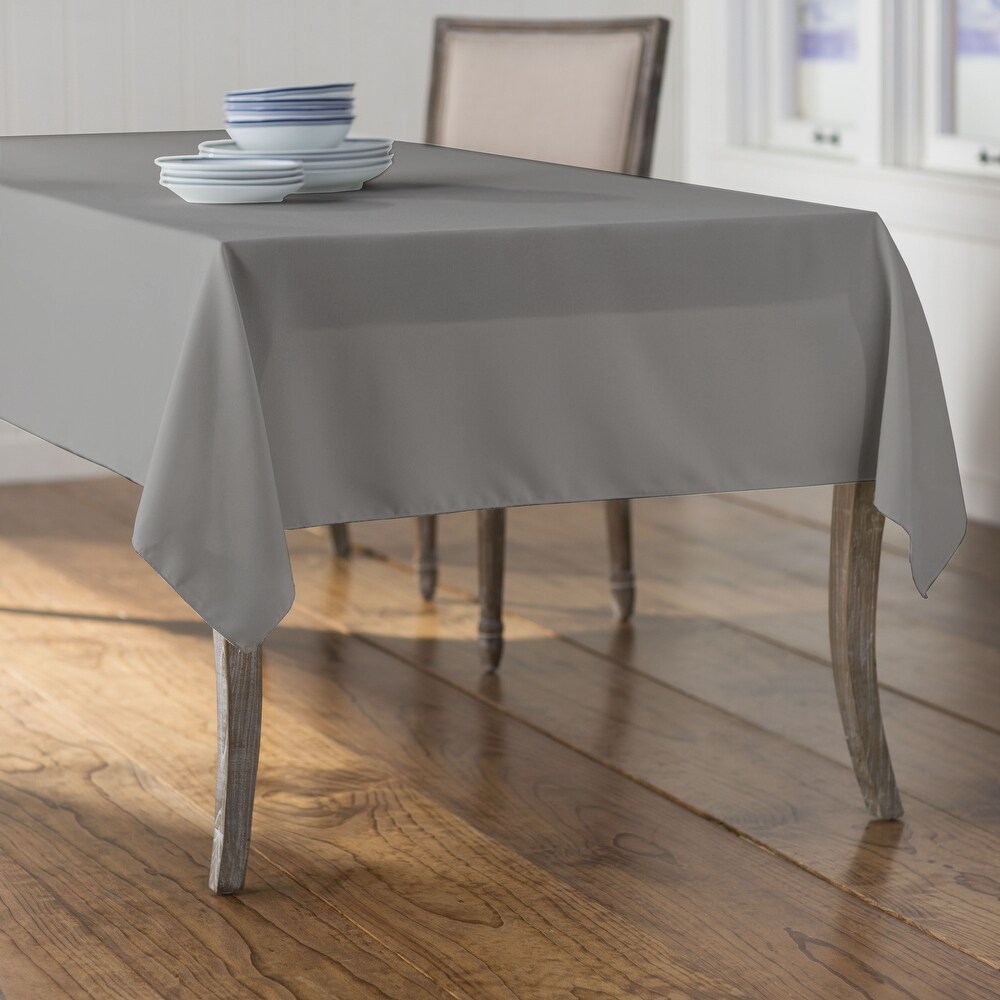 Polyester Poplin Rectangular Tablecloth 3 Sizes 41 Colors