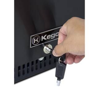 Kegco 15 in. W Single Faucet Beer Keg Dispenser SLK15BBR