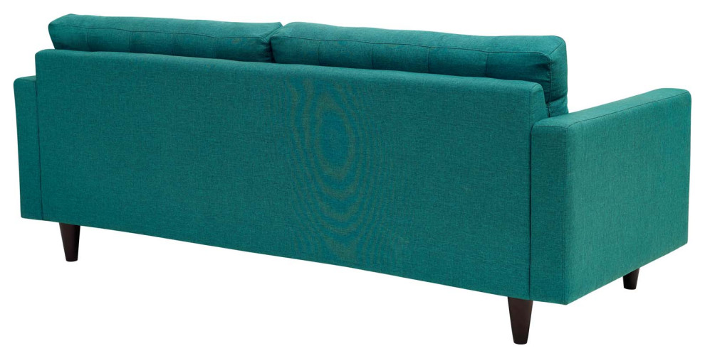 Teal Empress Sofa and Armchairs Set of 3   Midcentury   Sofas   by Beyond Design  ampMore  Houzz