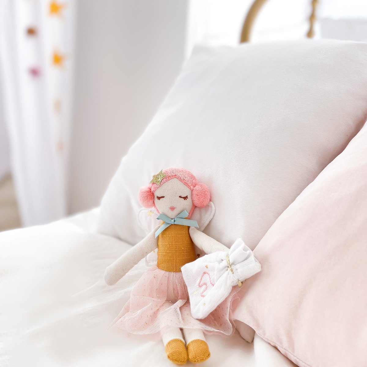 Tooth Fairy Doll with Pouch