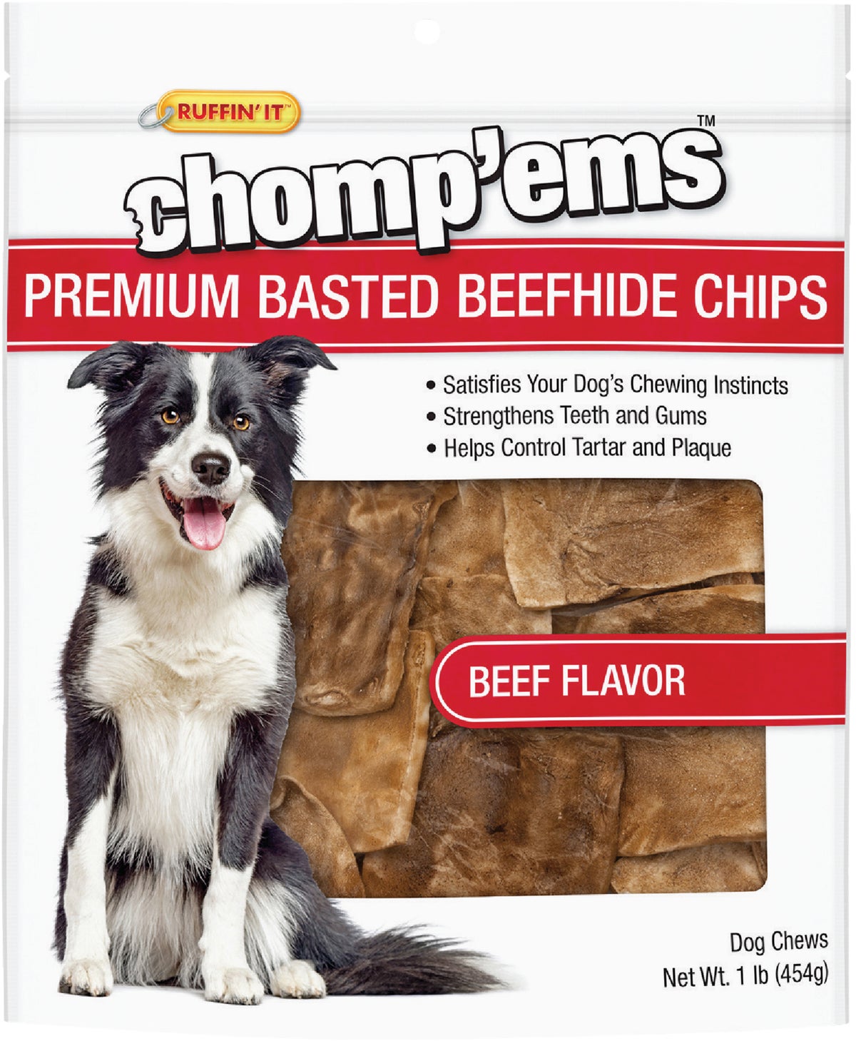 Westminster Pet Ruffinand#039 it Chompand#039ems Rawhide Chips 1 Lb.