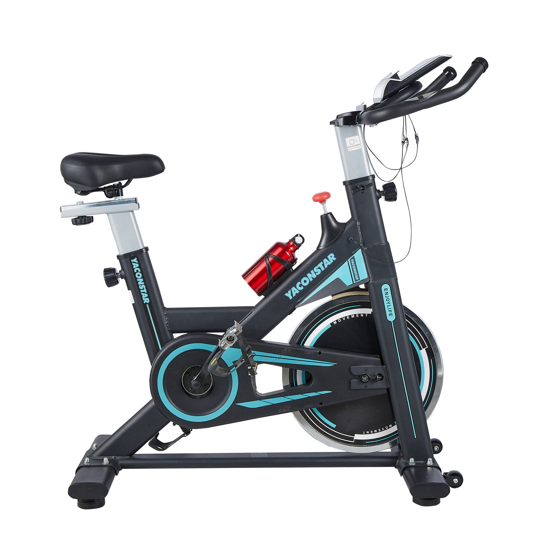 Customized LOGO Home Indoor Cardio Exercise Equipment Fitness Cycling Resistance Spinning Bike