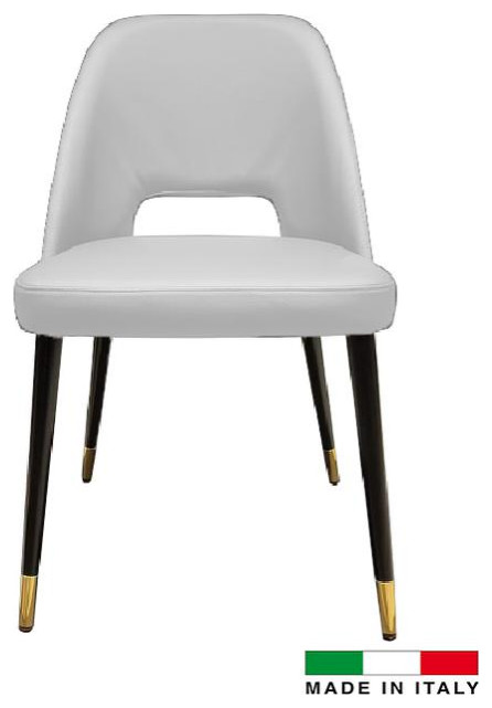 Cap Dining chair White   Midcentury   Dining Chairs   by BisonOffice  Houzz