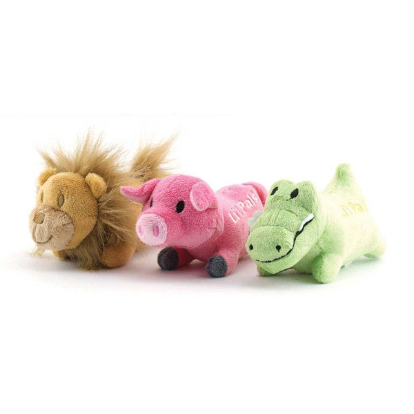 Lil Pals Plush Pig Dog Toy