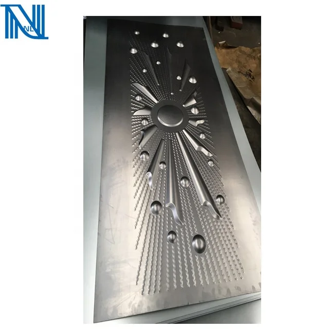 Steel Door Skin Factory supply molded stamped galvanized cold rolled steel metal door sheet