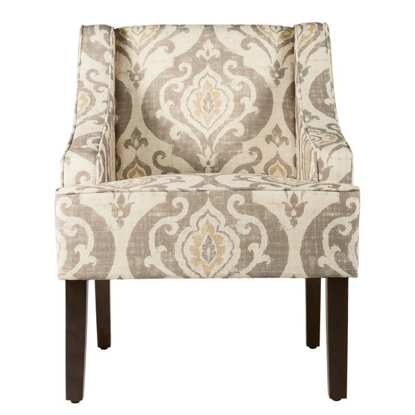 Porch and Den Lyric Swoop Arm Accent Chair