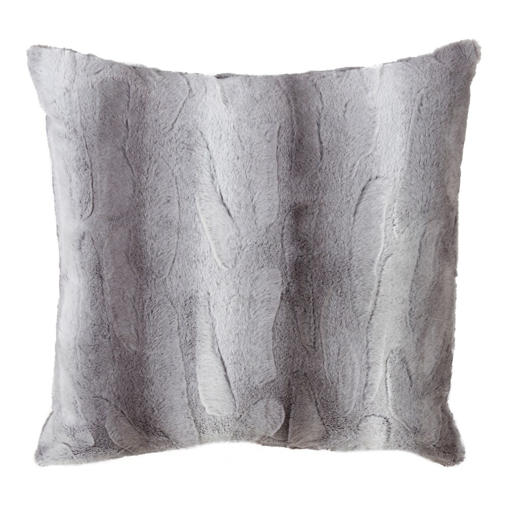 Faux Fur Decorative Floor Pillow