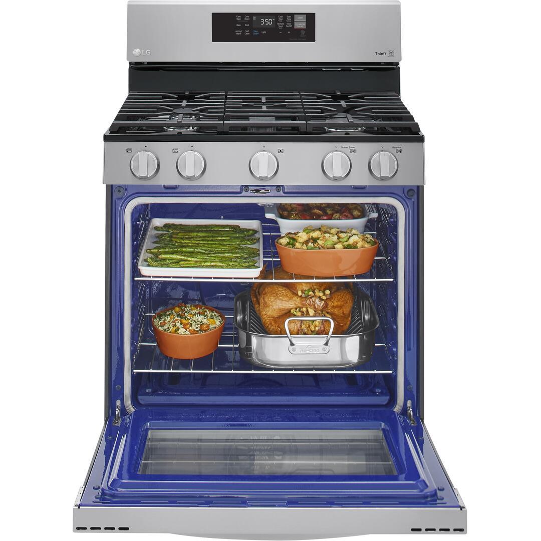 LG 30-inch Freestanding Gas Range with Convection Technology LRGL5823S