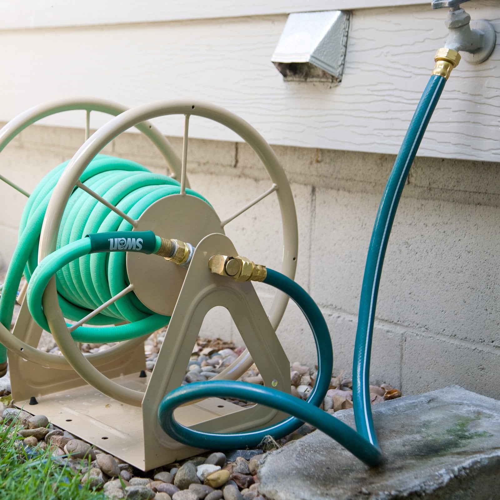 Liberty Garden 200' Steel 3 in 1 Hose Reel