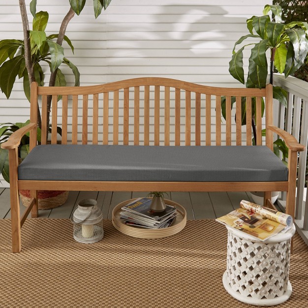 Outdura Indoor outdoor Bench Cushion Moonbeam Steel Sorra Home