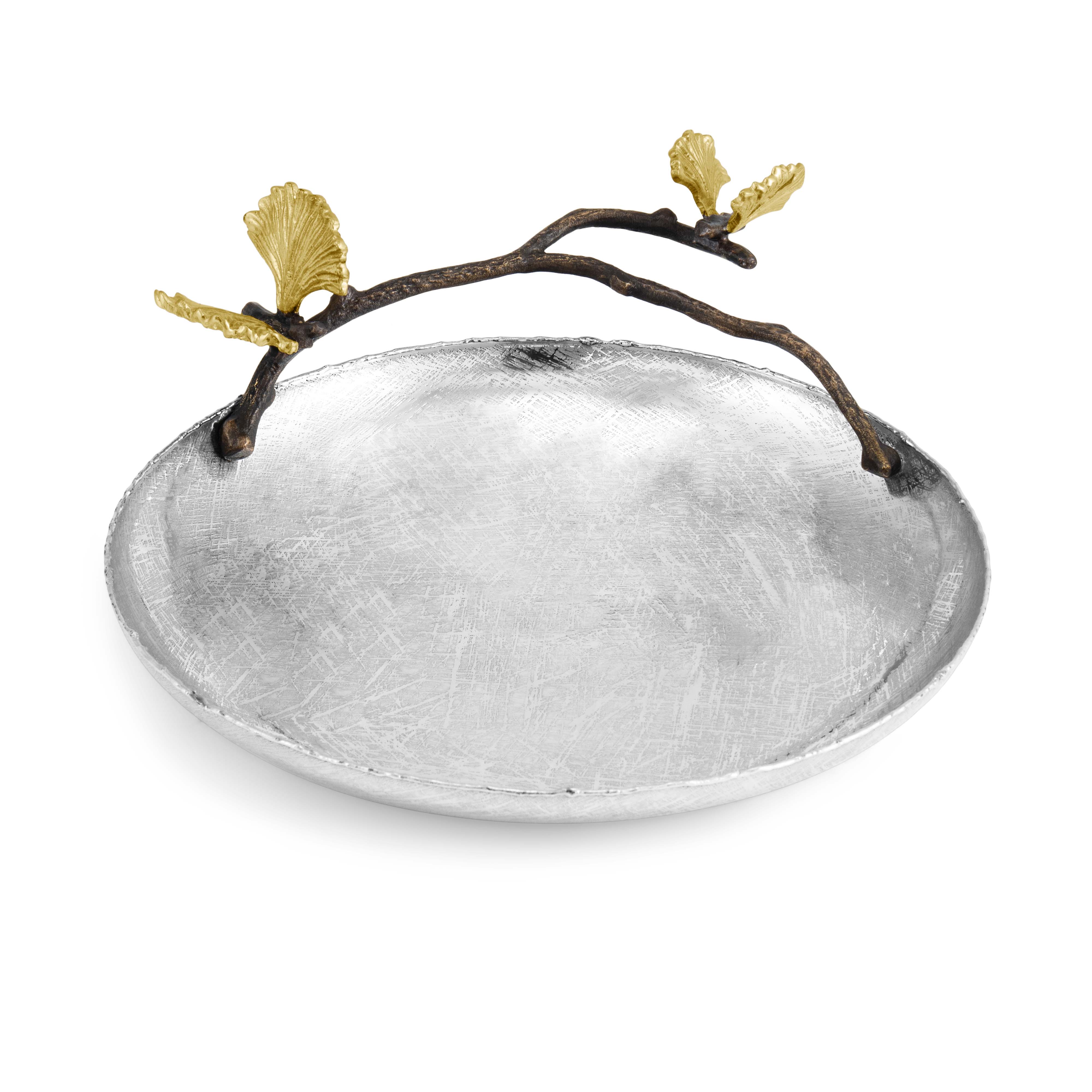 Butterfly Ginkgo Round Platter