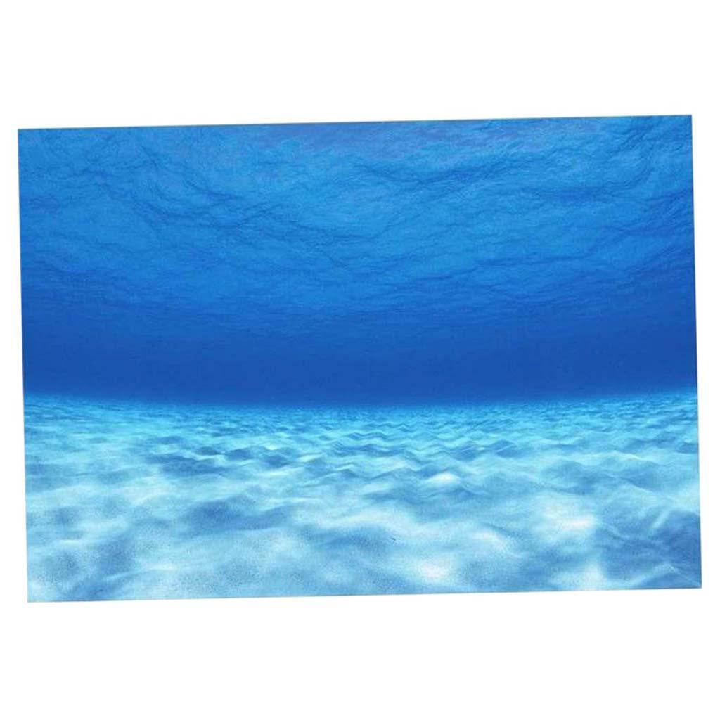 Aquarium Background Easy to Apply and Remove For Aquarium Landscape Decor 122x46cm