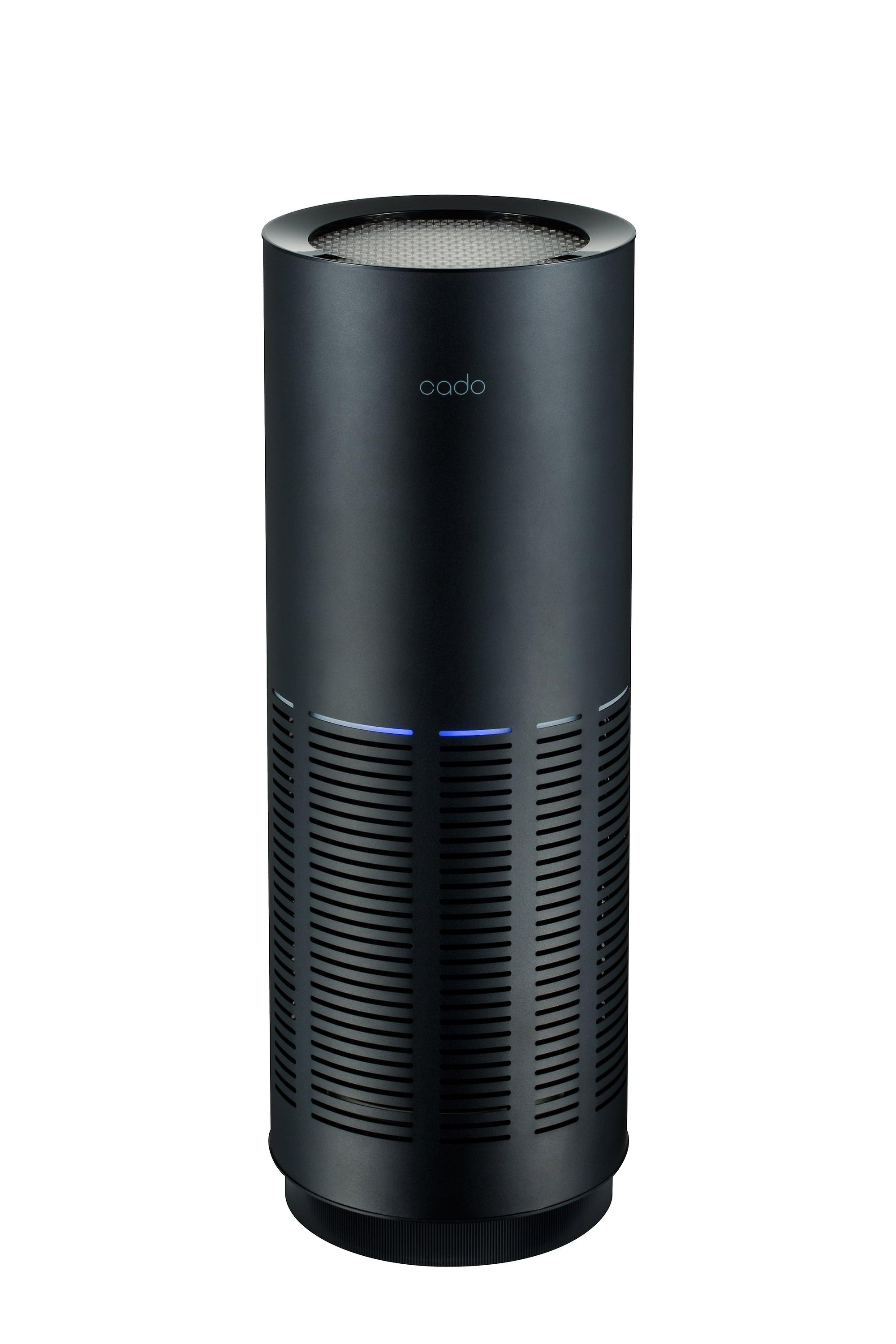 Cado LEAF 200 - 36m2 Professional air purifier (Black) - has a powerful filter with a self-cleaned function.