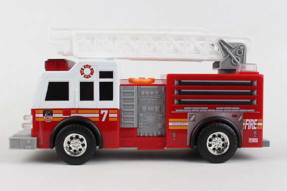 Daron Fdny Motorized Ladder Truck With Lights   So...