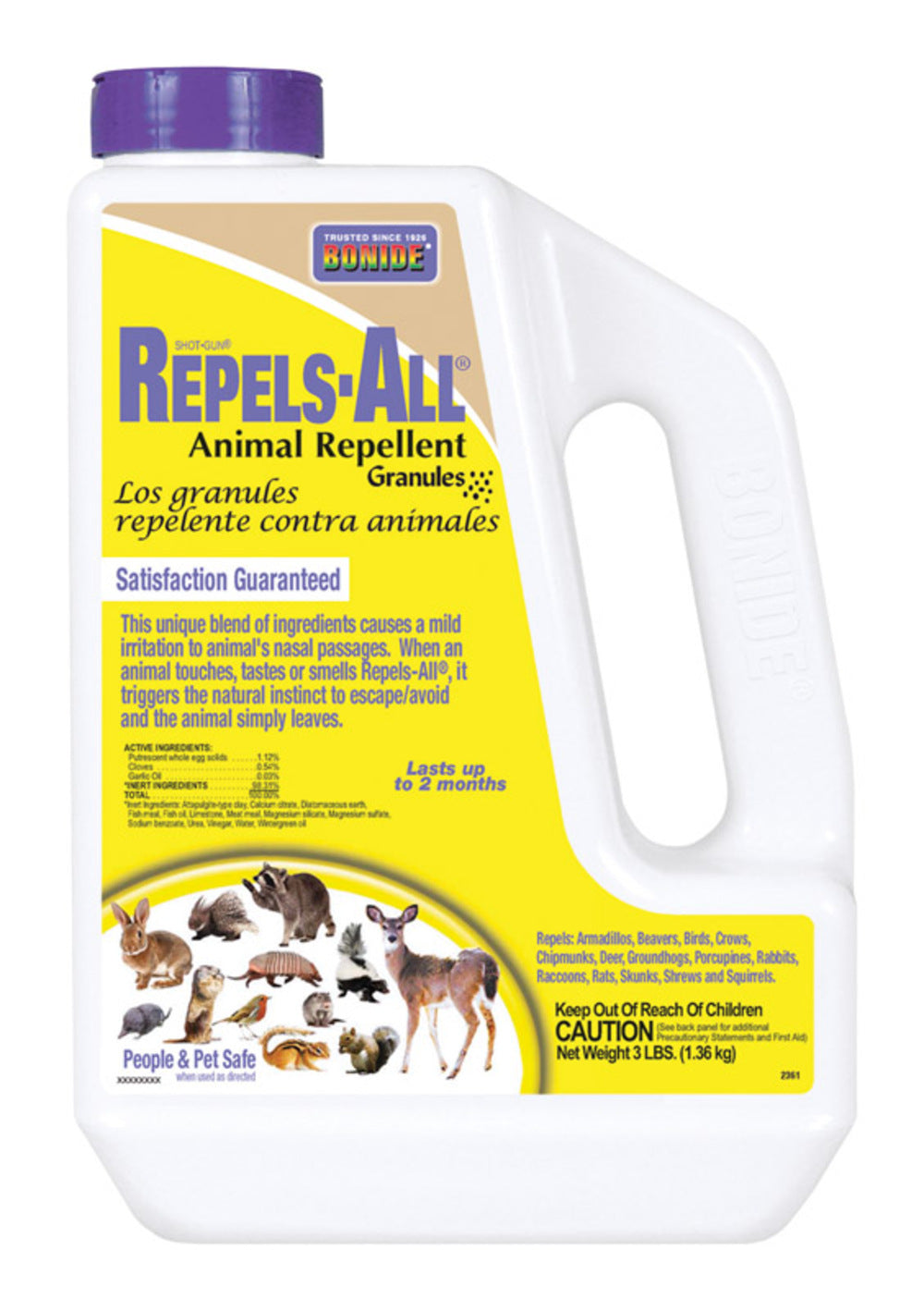 GRANULAR ANIMAL REPELLEN