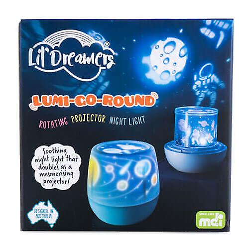 Lil Dreamers Lumi-Go-Round Rotating Projector Light (Space)