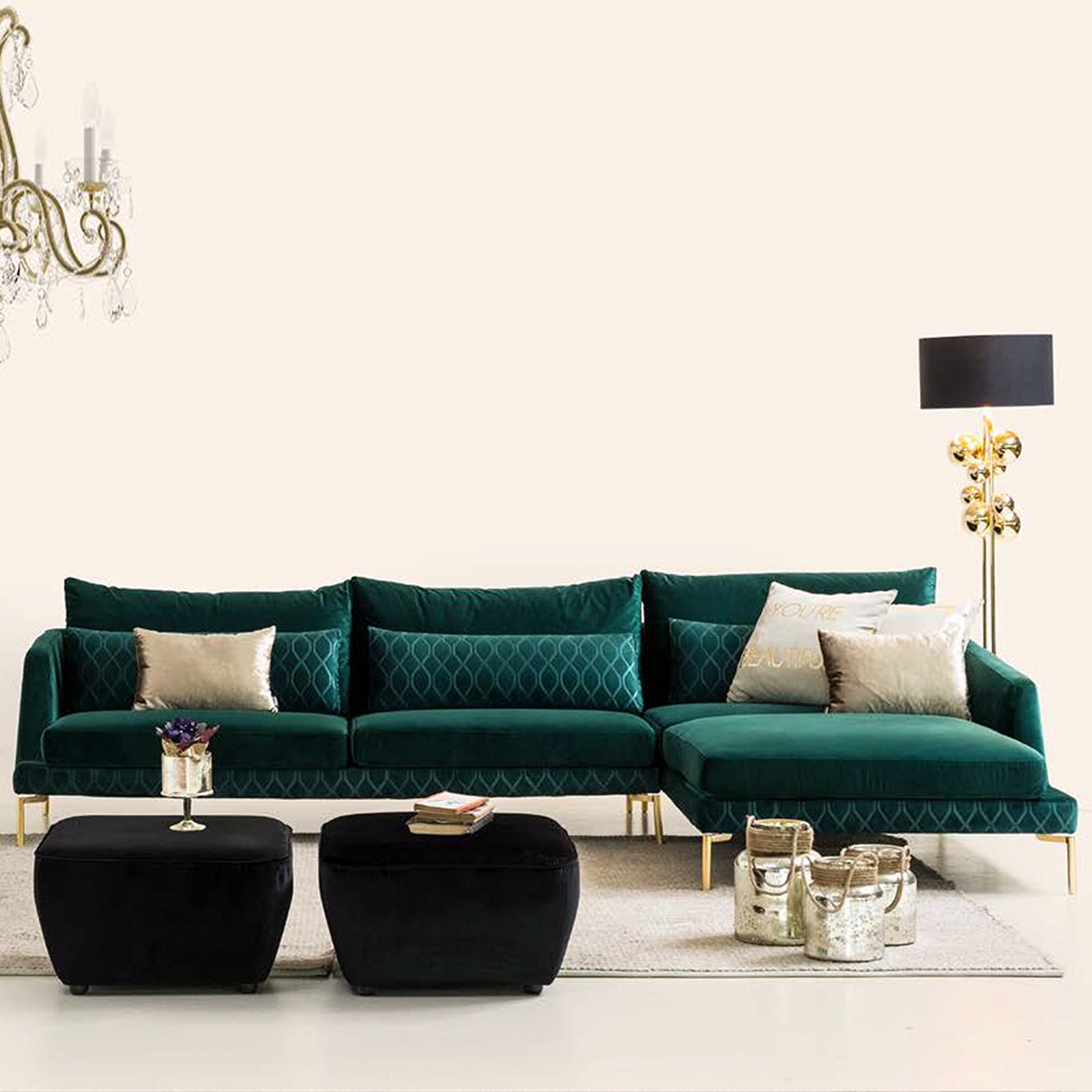 Anzio Corner  Sofa Set Anzeo50 Captown 18