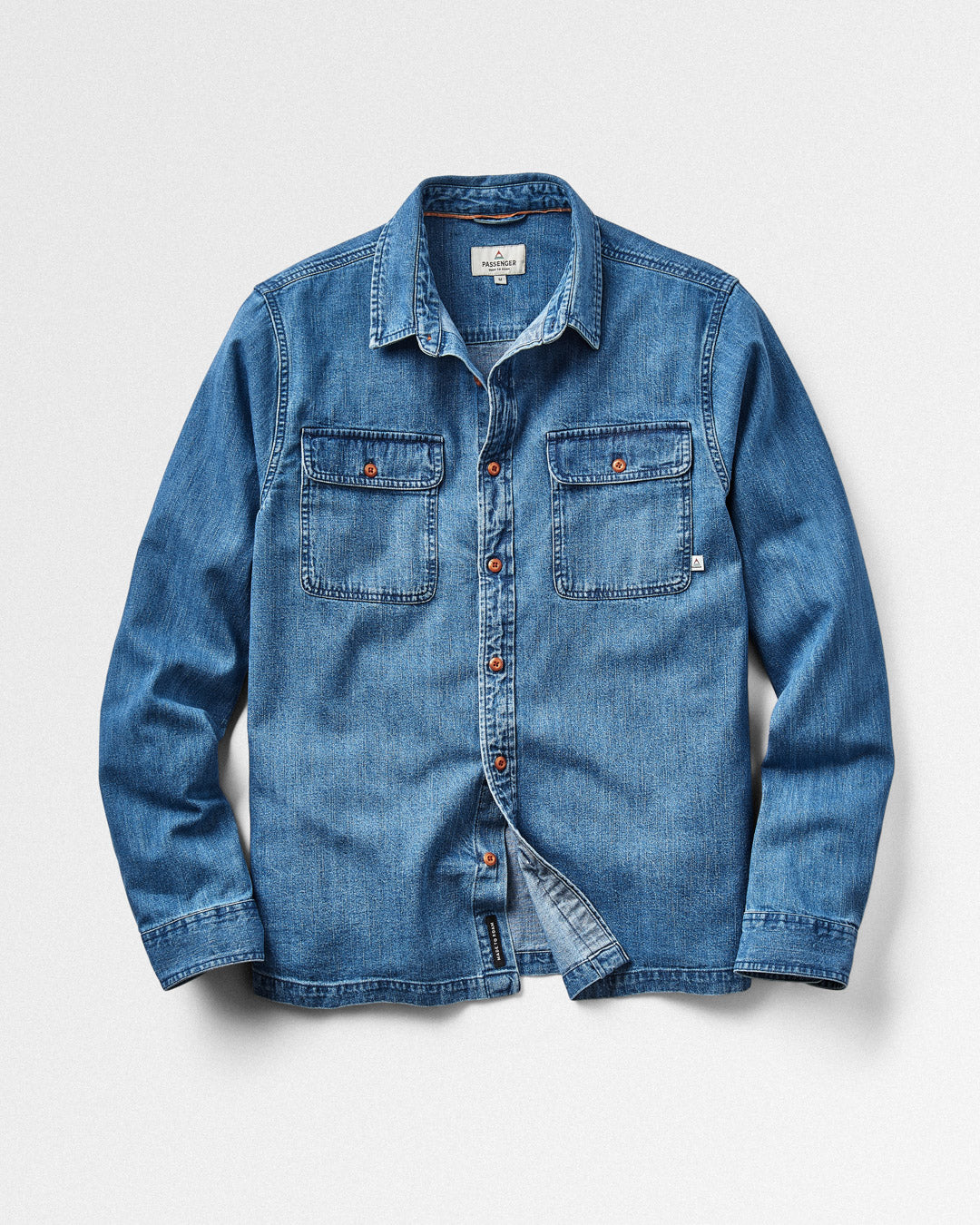 Vision Denim Shirt - Denim Blue