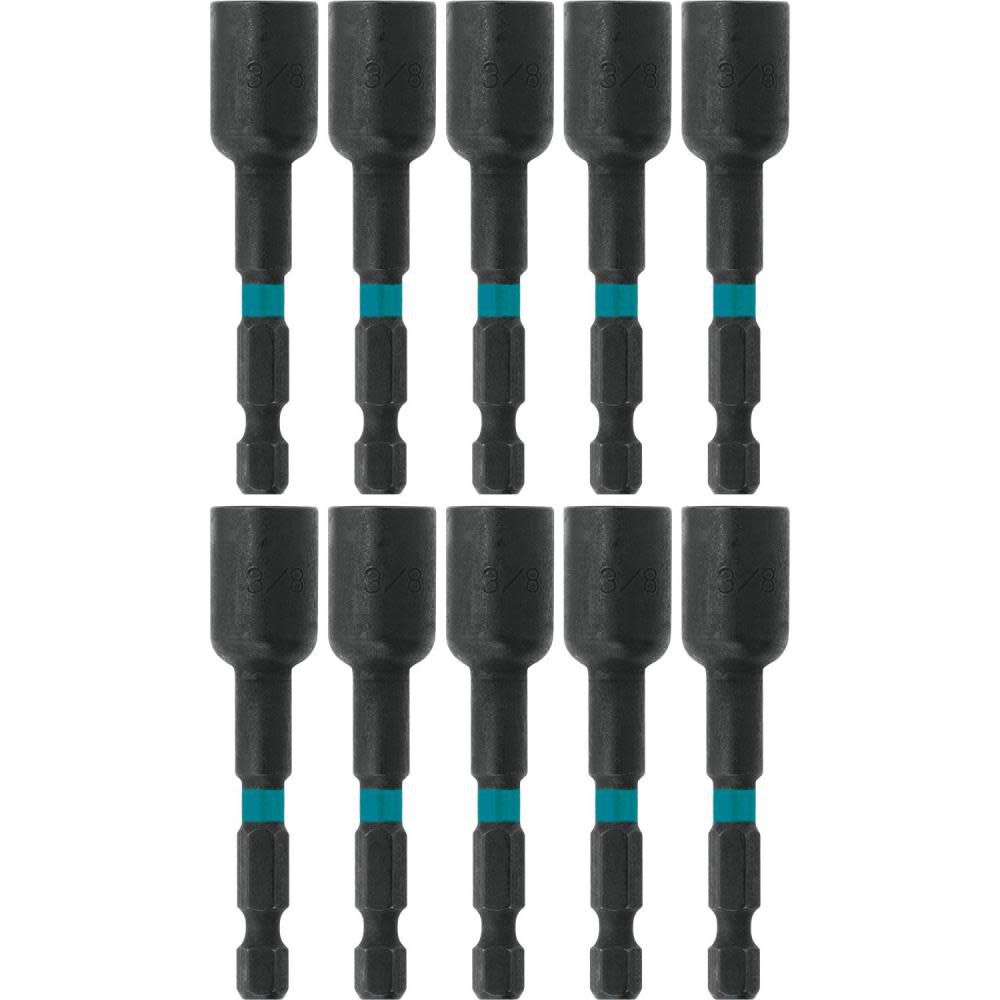 Makita Impact X 3/8 x 2-9/16 Magnetic Nut Driver 10/pk Bulk A-97221 from Makita