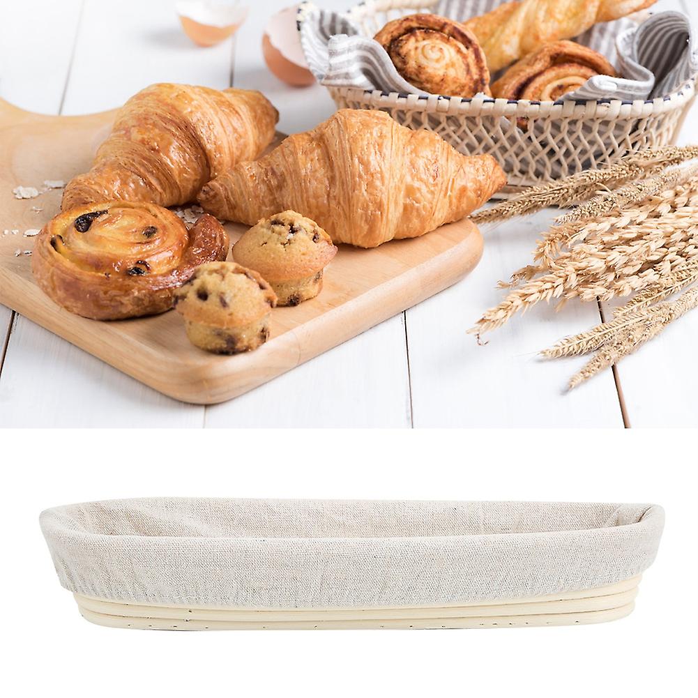 Household Fermented Bread Basket Rattan Basket Bread Baking Tools Kitchen Utensils