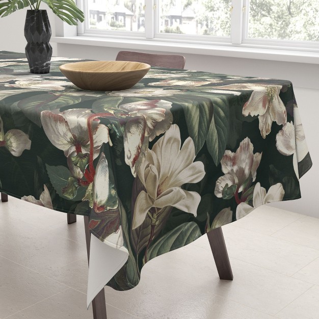 Burcu Korkmazyurek Dark Garden Ix Tablecloth Deny Designs