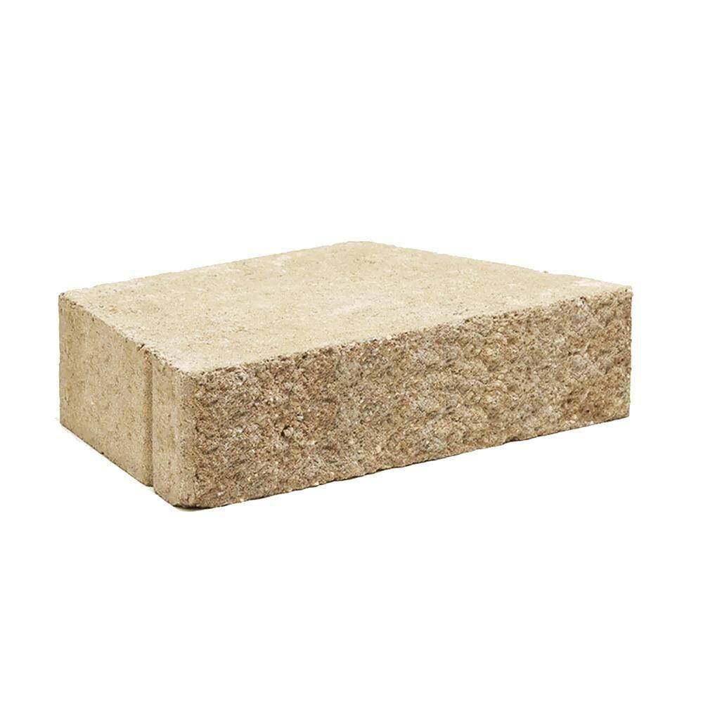 Pavestone 3 in. H x 18 in. W x 12.5 in. D Appalachian Blend Rectangular Concrete Wall Cap 11082278.APB