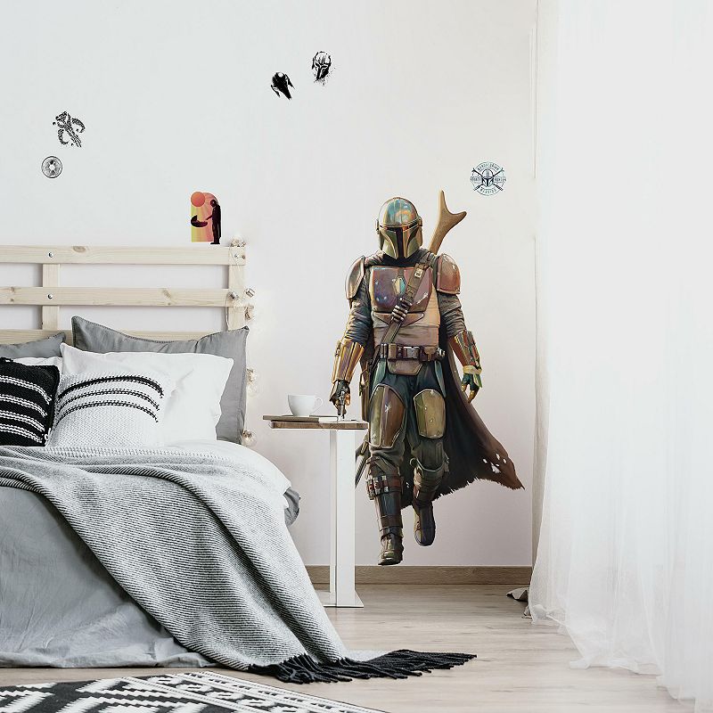 Star Wars The Mandalorian Peel and Stick Wall Decals by RoomMates