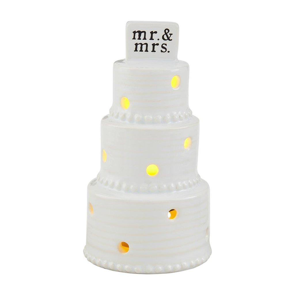 Mud Pie  Wedding Cake Light-up Sitter with Soun