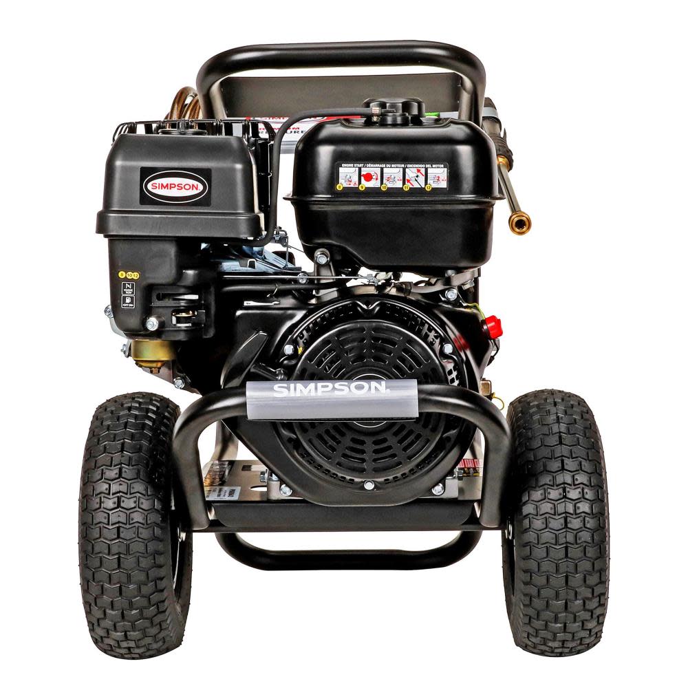 PowerShot 4400 PSI at 4.0 GPM SIMPSON 420cc with AAA Triplex Plunger Pump Cold Water Professional Gas Pressure Washer ;