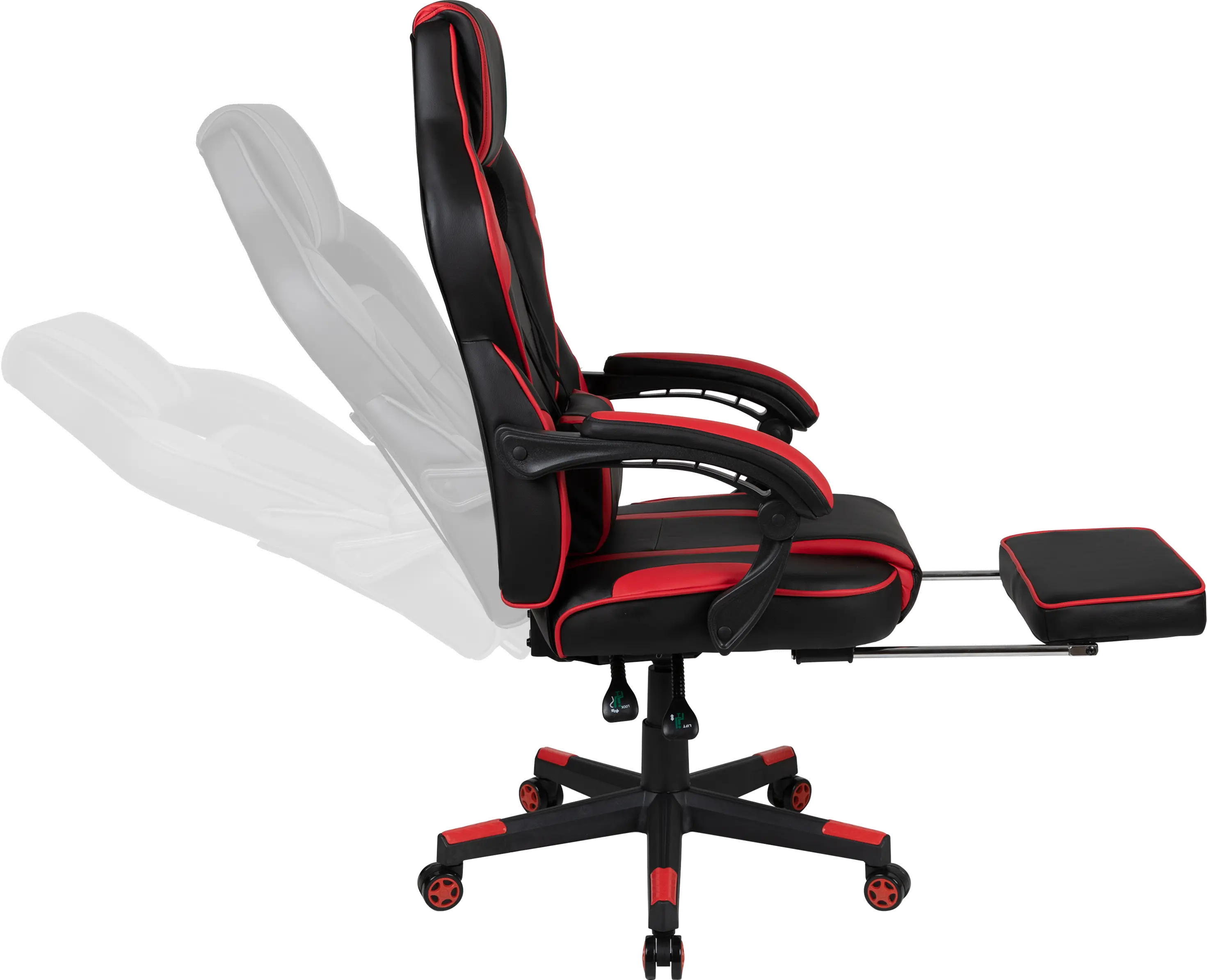 Red and Black Gaming Swivel Chair - X40