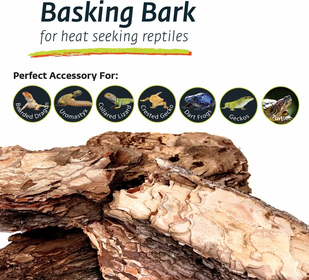 Galapagos Basking Bark Terrarium Wood， Natural