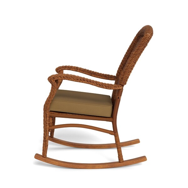 Portside Southwest Amber Rocking Chair with Cushion