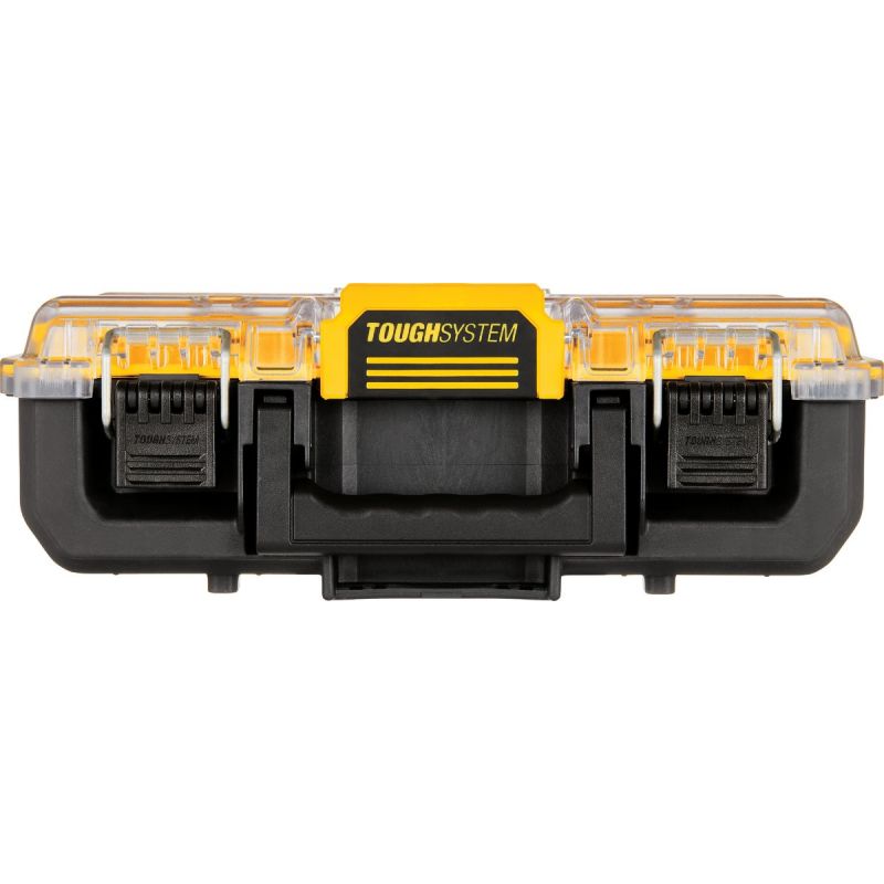 DW ToughSystem Deep Compact Toolbox Organizer Blackamp Yellow