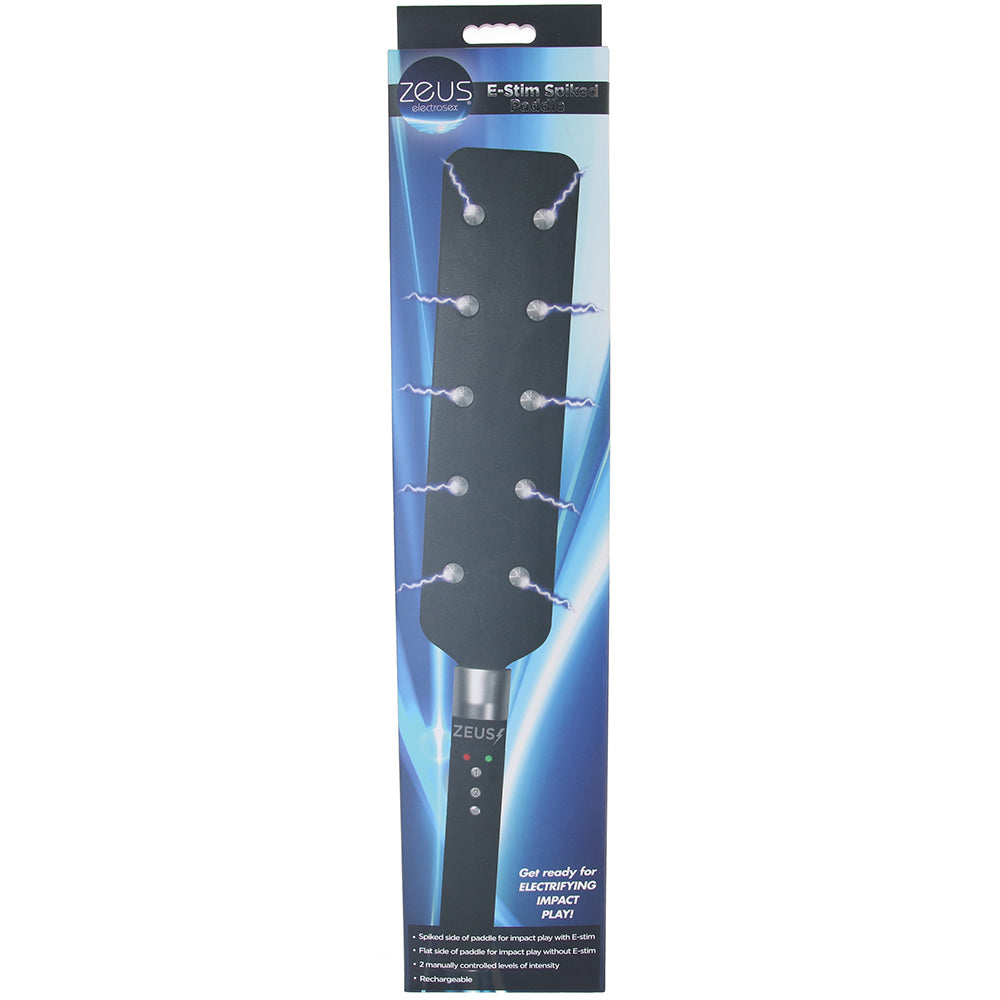 Zeus Electrosex E-Stim Spiked Paddle