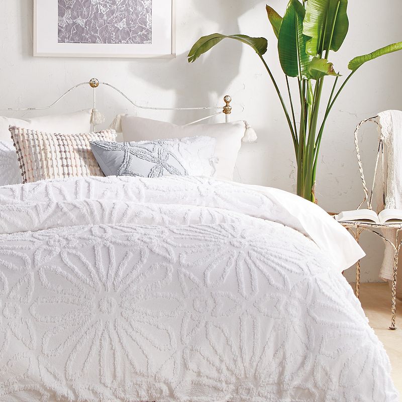 Peri Chenille Medallion Comforter Set