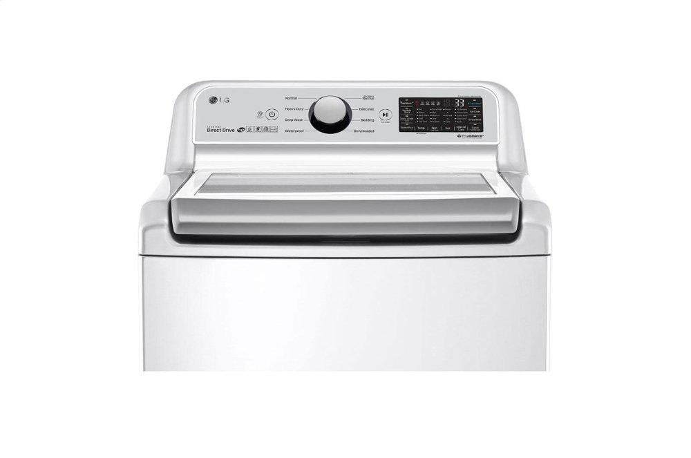 Lg WT7300CW 5.0 Cu.Ft. Smart Wi-Fi Enabled Top Load Washer With Turbowash3D™ Technology