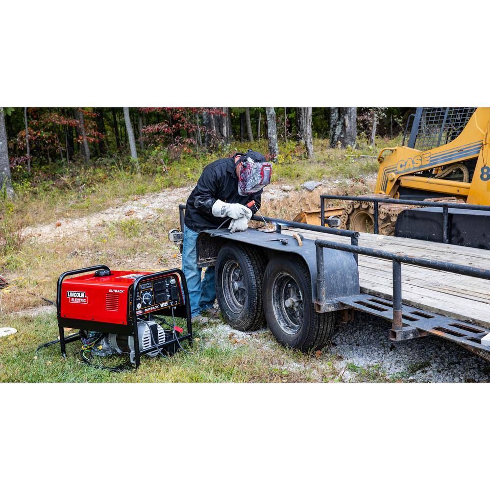 Lincoln Electric 185 Amp Outback 185 Engine Driven DC Stick Welder 5.7 kW Peak Generator (Kohler) K2706-2