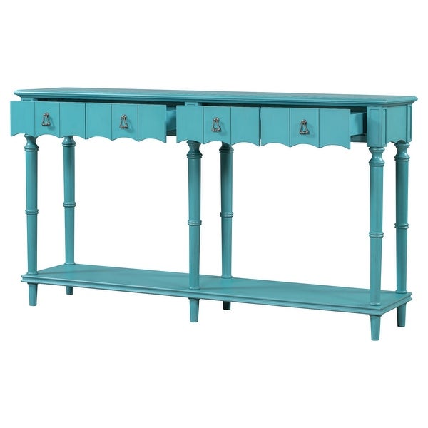 Country Console Table for Hallway Living Room Bedroom