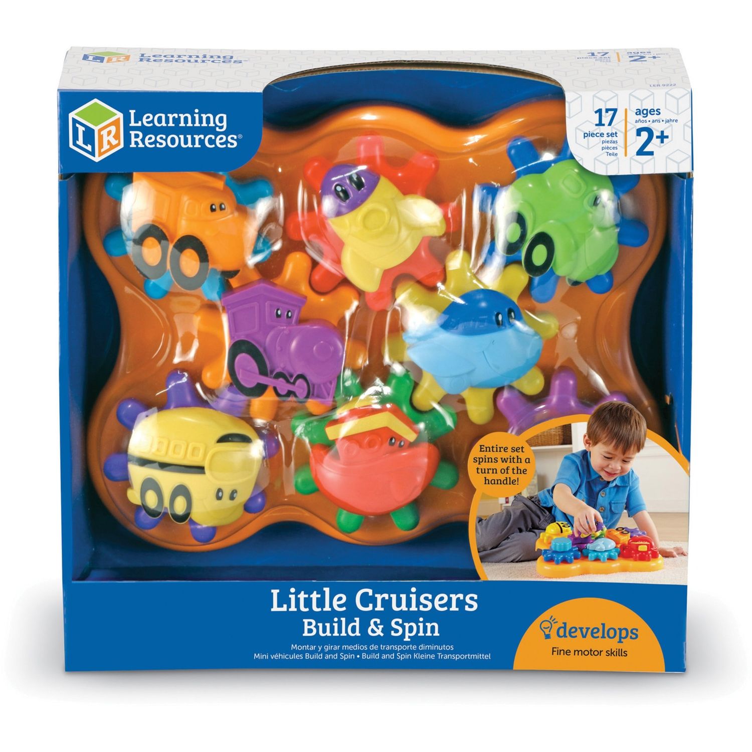 Little Cruisers Build and Spin by Learning Resources LRNLER9222