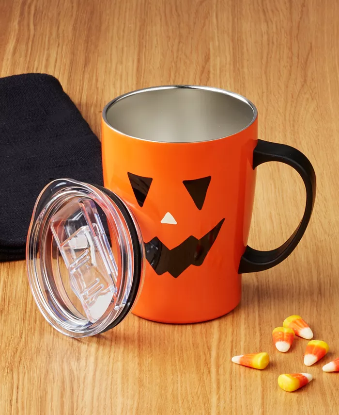 Cambridge Jack-O-Lantern Insulated Coffee Mug 20 oz