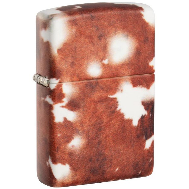 Zippo Cow Print Design Windproof Lighter