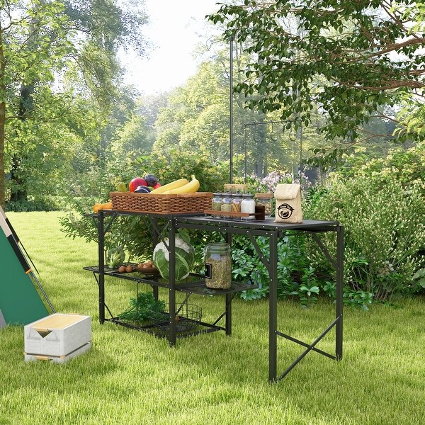 Folding Camp Kitchen Table