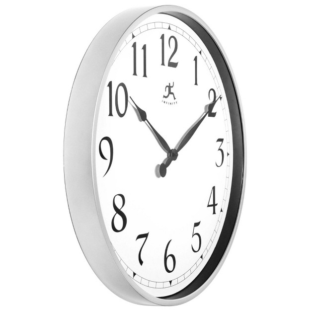 Silent Movement Wall Clock Infinity Instruments